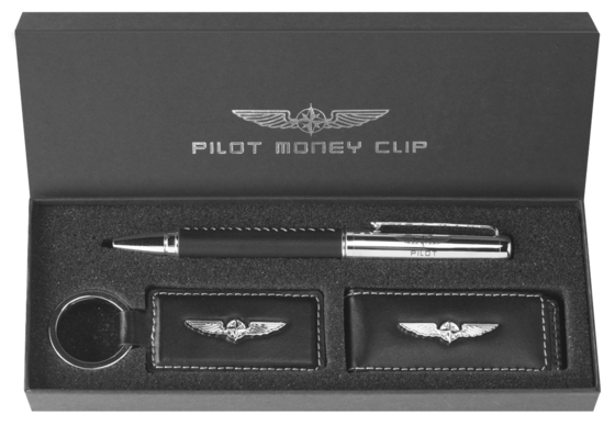 Pilot Money Clip Set